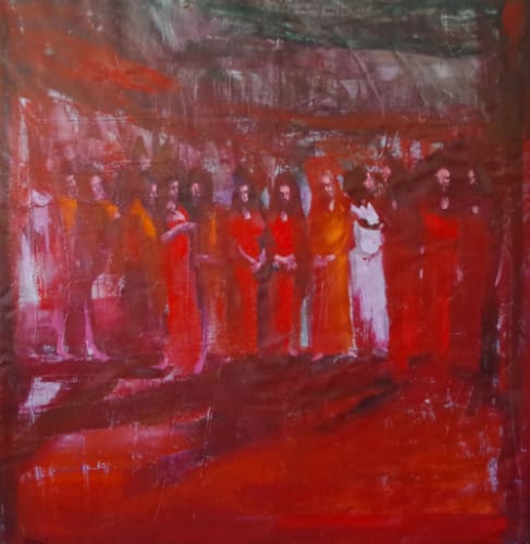 David Daoud peinture contemporaine galerie Retour De Voyage